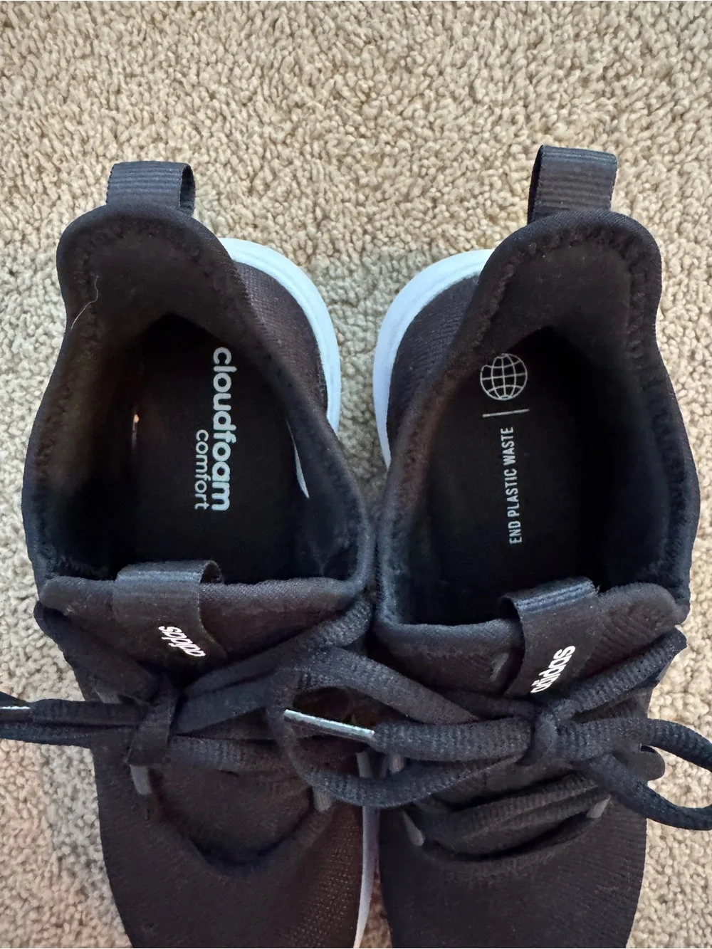 adidas Woman’s Black Lightweight Running Shoes